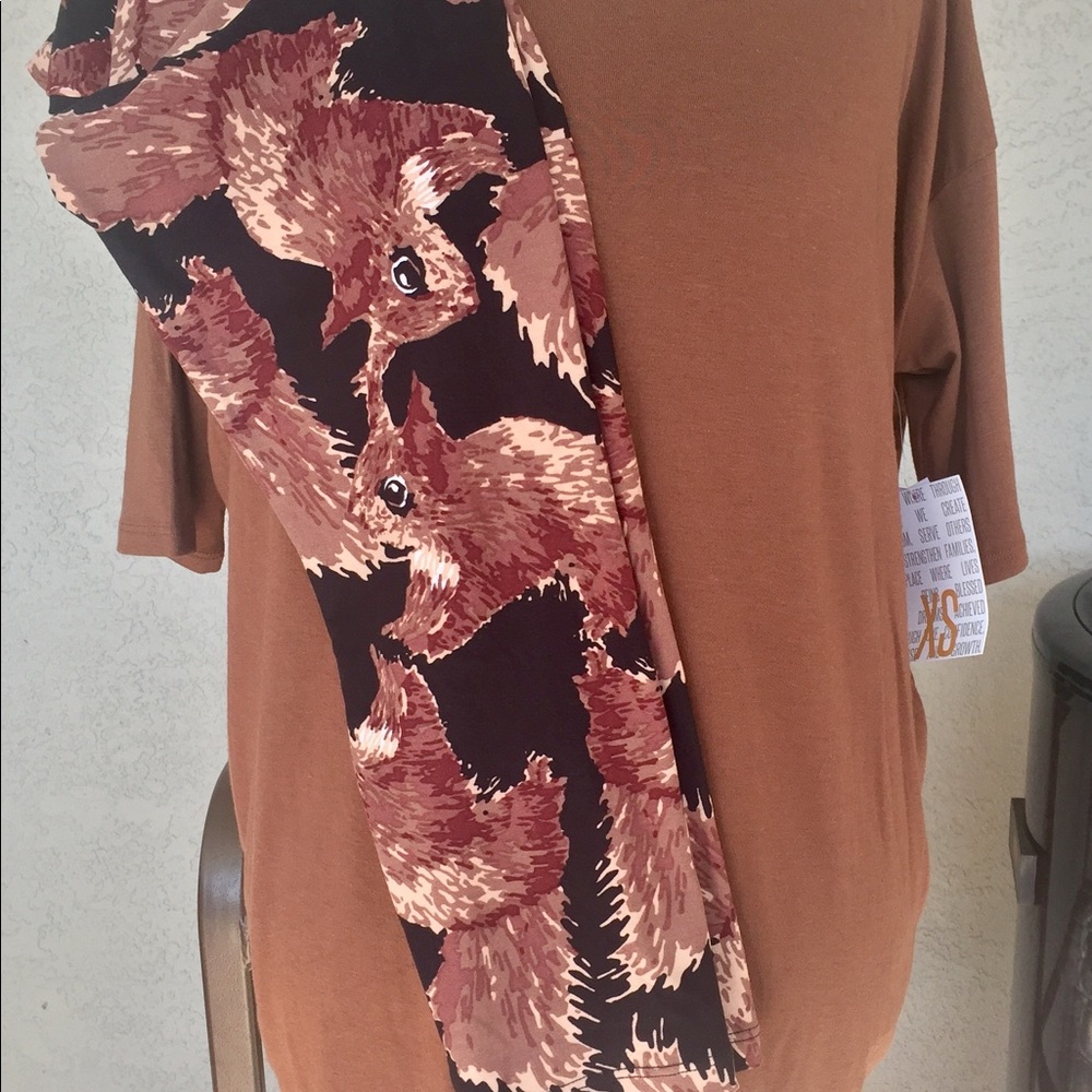 LuLaRoe TC Squirrel Leggings only